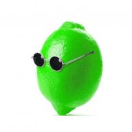 Lime with Sunglasses